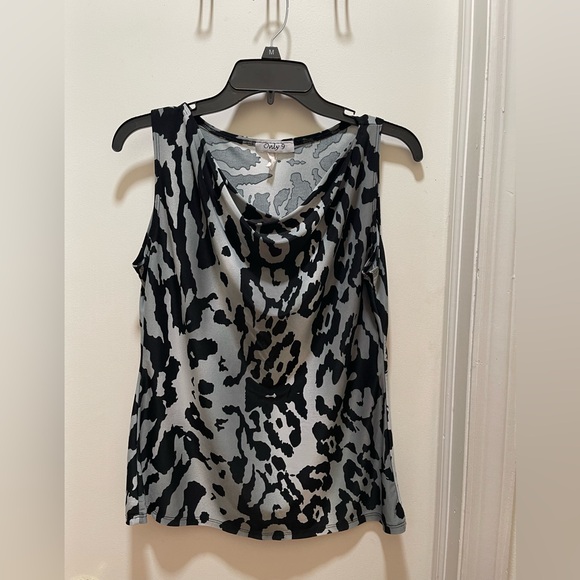 Abstract Print Sleeveless Top Bundle M Brown Multi M - Picture 11 of 11